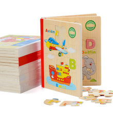 Livre de livres personnalisé de qualité Livres de puzzle pour enfants